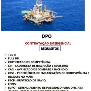 Master Serviços está contratando profissionais. *CONTRTAÇÃO EMERGENCIAL