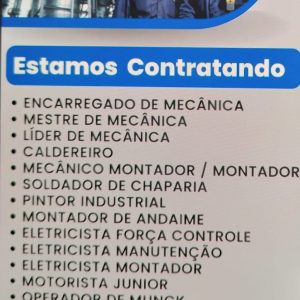 Oportunidade de Trabalho, Emprego e Serviços em diversas áreas e setores para quem mora na Grande Vitória